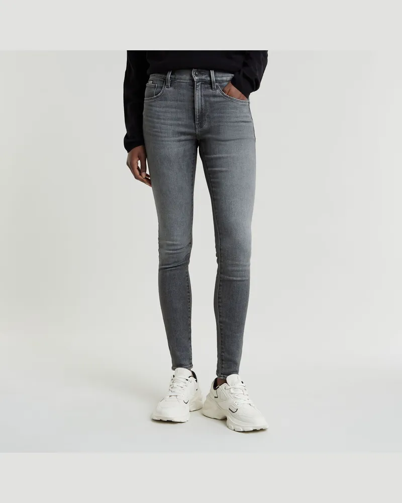 G-STAR RAW 3301 Skinny Jeans - Grau - Damen Grau