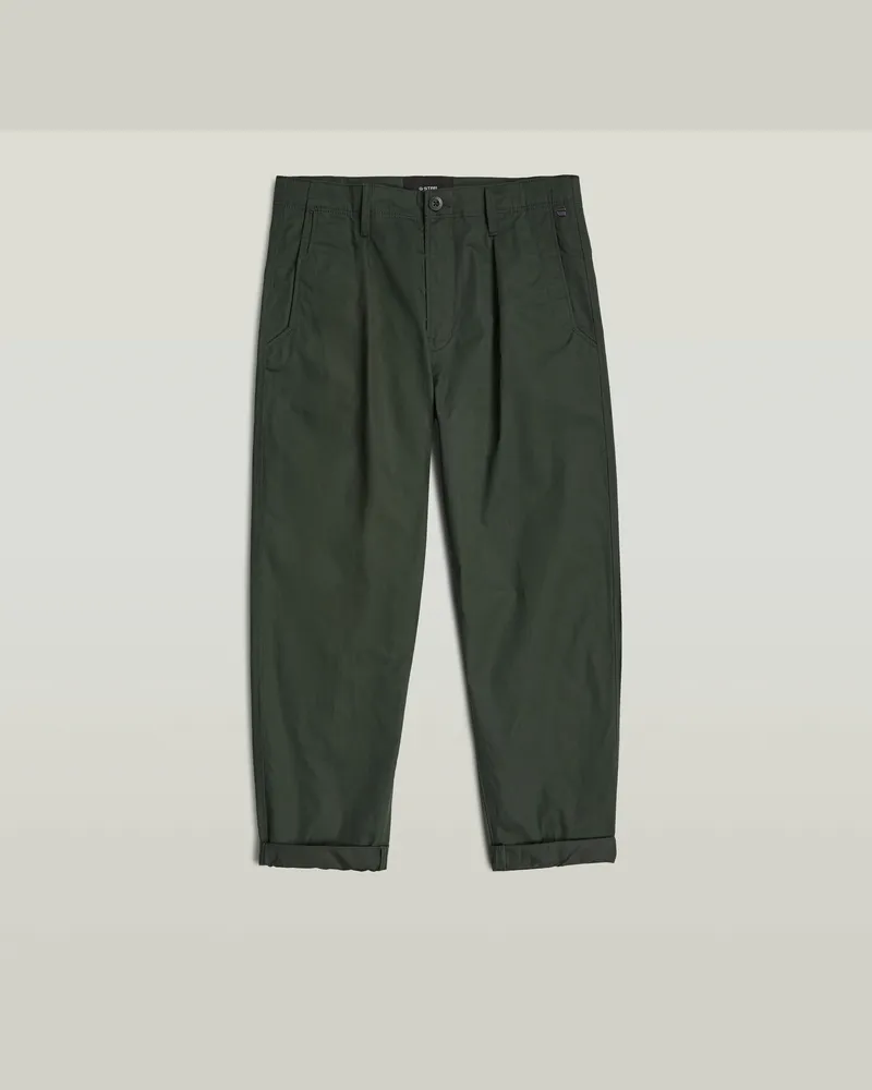 G-STAR RAW Ignaz Correct Pleated Chino Relaxed - Grau - Herren Grau