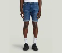 3301 Slim Denim Shorts - Mittelblau - Herren