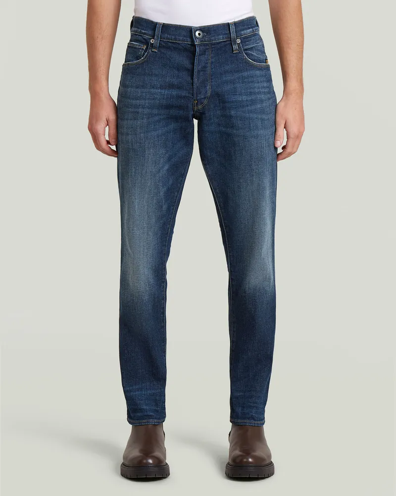 G-STAR RAW 3301 Regular Tapered Jeans - Dunkelblau - Herren Dunkelblau