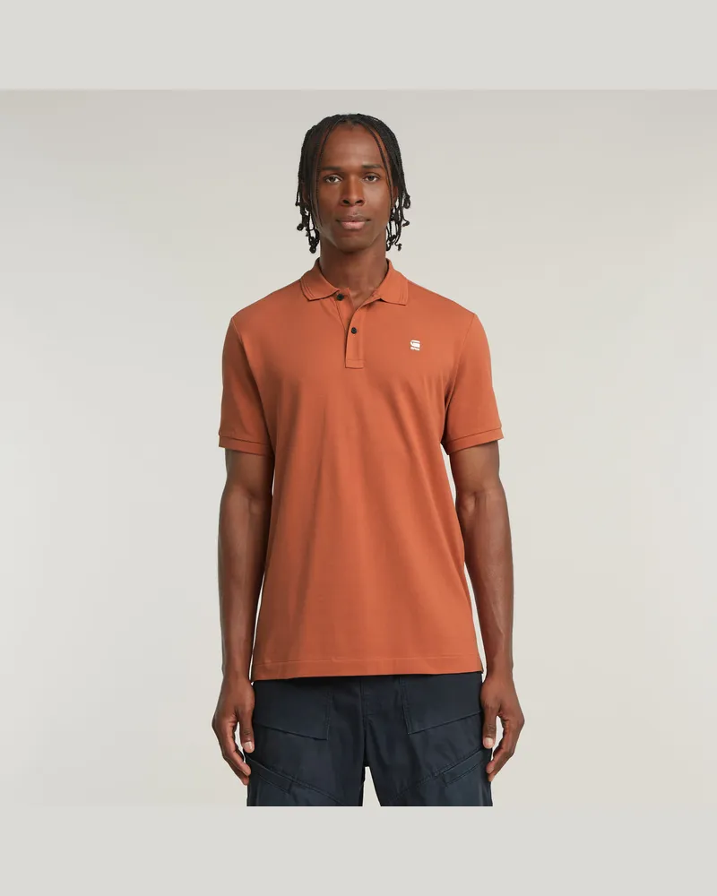 G-STAR RAW Dunda Slim Poloshirt - Rot - Herren Rot