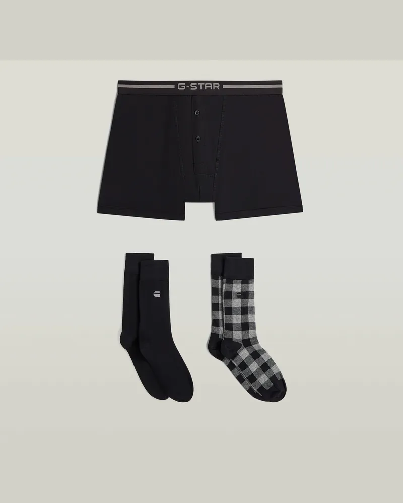 G-STAR RAW Boxer & Sock Set - Mehrfarbig - Herren Mehrfarbig