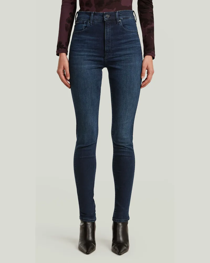 G-STAR RAW Kafey Ultra High Skinny Jeans - Dunkelblau - Damen Dunkelblau