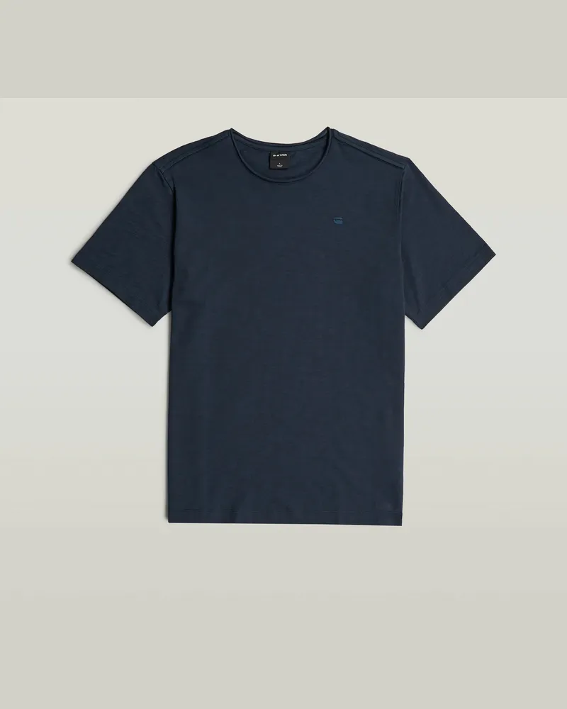 G-STAR RAW Essential Raw Neck T-Shirt - Dunkelblau - Herren Dunkelblau