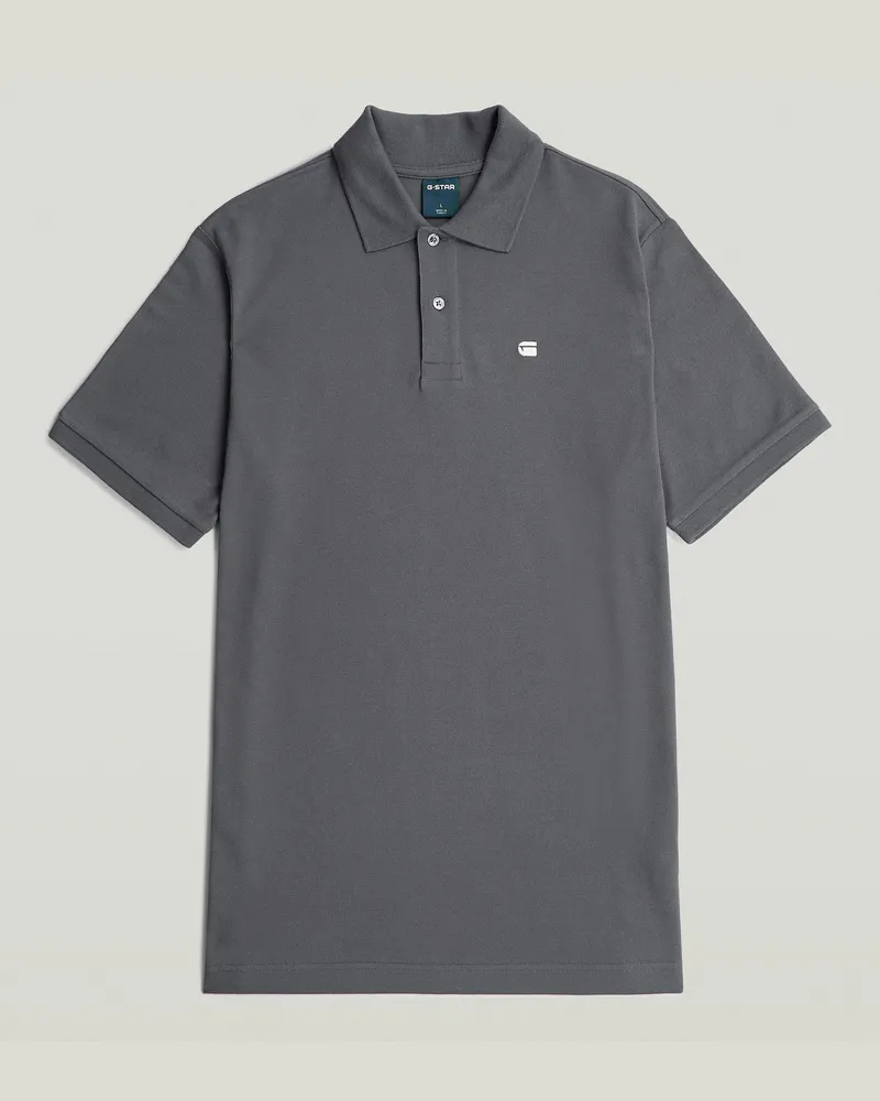 G-STAR RAW Oluv Regular Polo - Grau - Herren Grau
