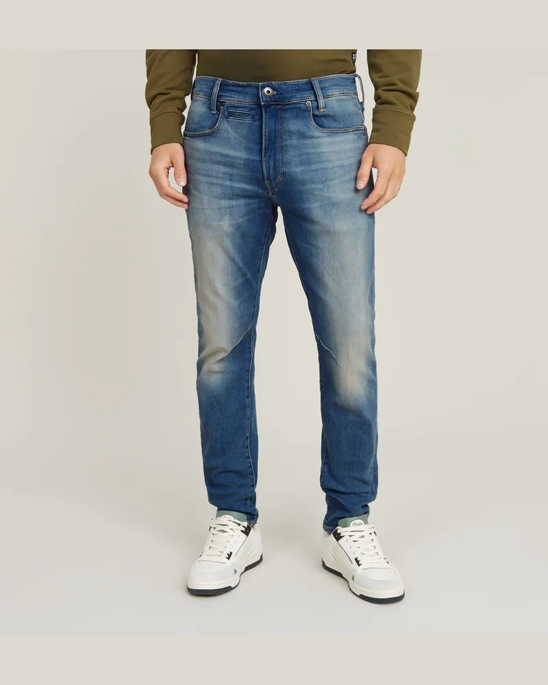 G-STAR RAW D-Staq Slim Jeans - Mittelblau - Herren Mittelblau