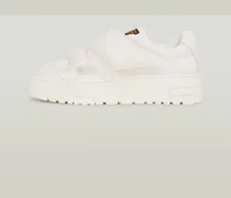 Lhana II Velcro Ledersneaker - Weiß - Damen