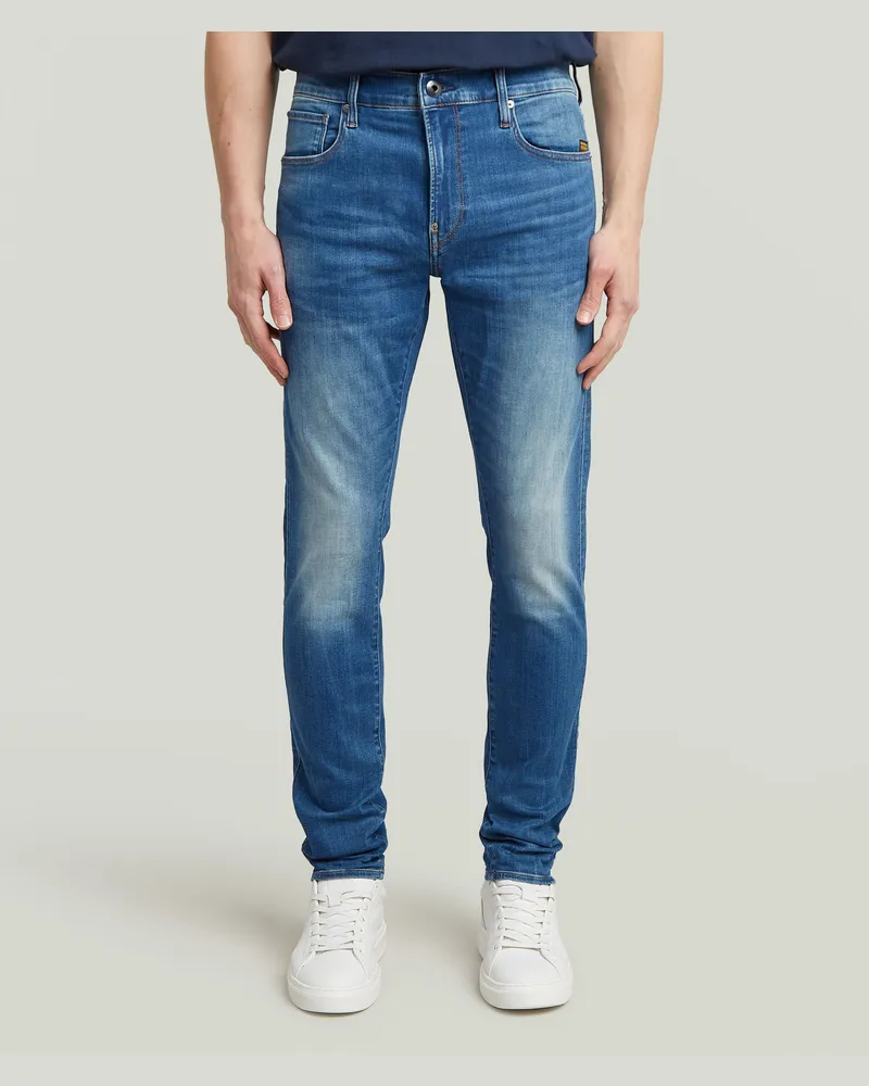 G-STAR RAW Revend Skinny Jeans - Mittelblau - Herren Mittelblau