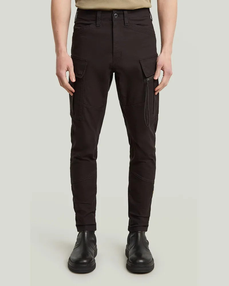 G-STAR RAW Zip Pocket 3D Skinny Cargohose 2.0 - Schwarz - Herren Schwarz