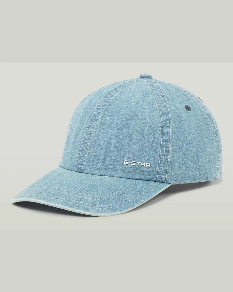 G-STAR RAW Avernus Baseball Cap - Hellblau - Herren Hellblau
