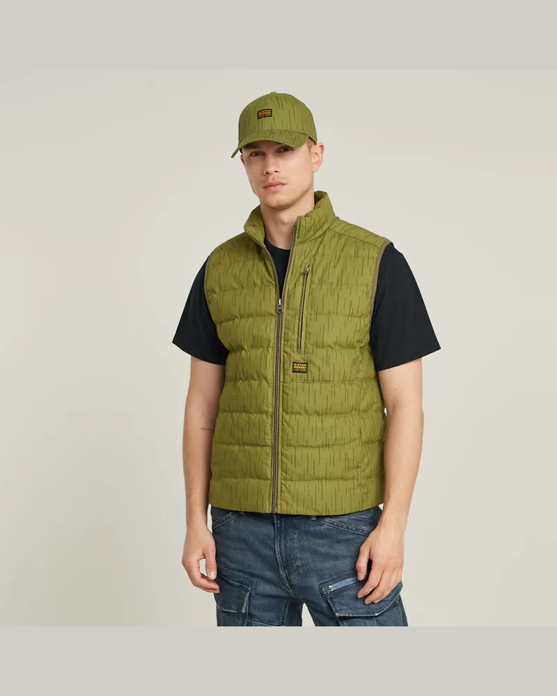 G-STAR RAW Foundation Liner Weste - Mehrfarbig - Herren Mehrfarbig