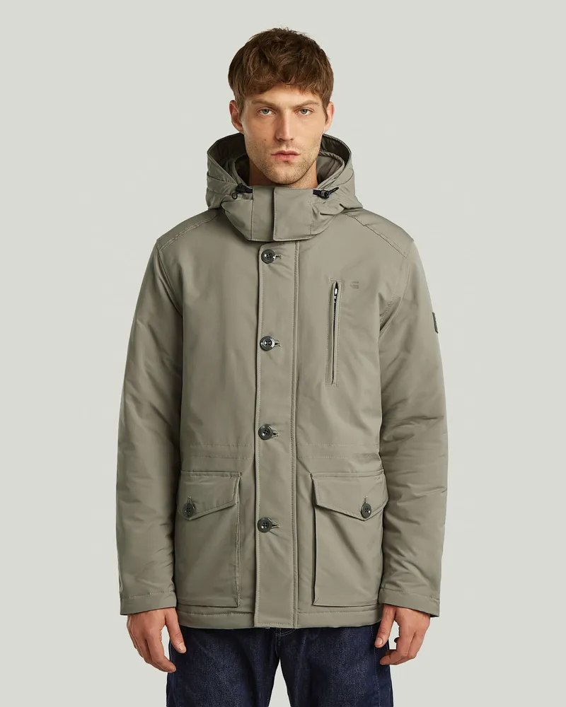 G-STAR RAW Vodan Padded Hdd Jacke - Beige - Herren Beige