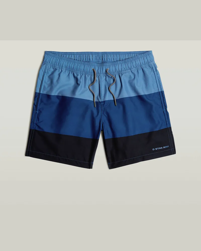 G-STAR RAW Dirik Color Block Badeshorts - Mehrfarbig - Herren Mehrfarbig