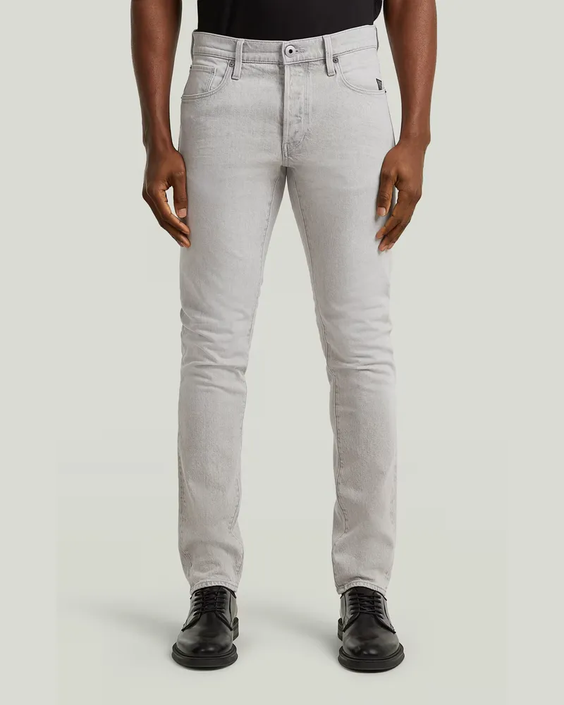 G-STAR RAW 3301 Slim Jeans - Grau - Herren Grau