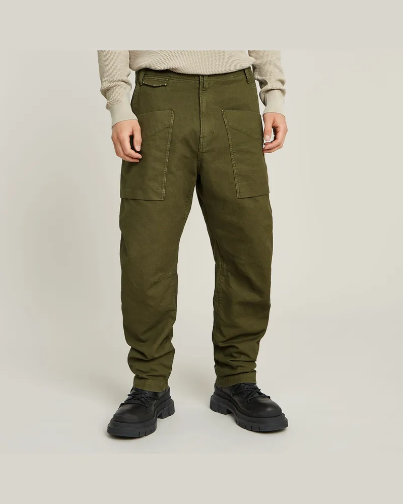 G-STAR RAW Fatigue Relaxed Tapered Hose - Grün - Herren Grün