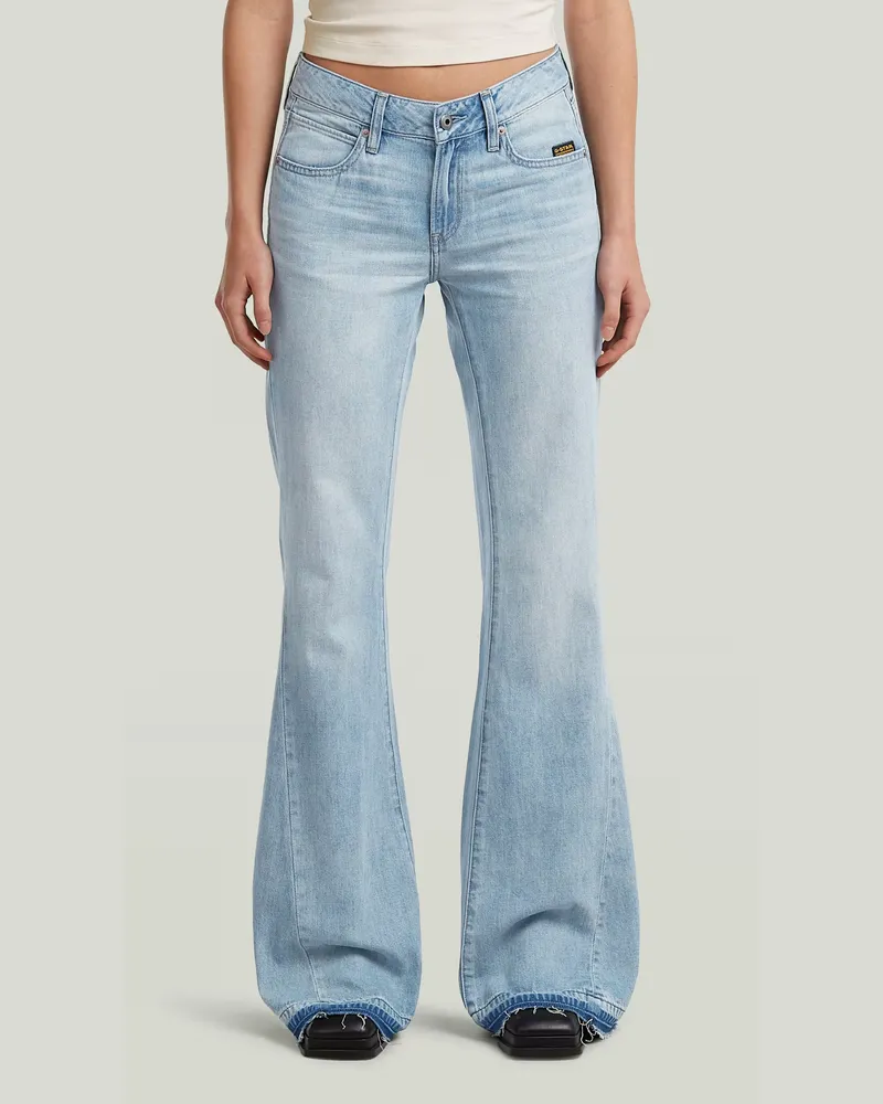 G-STAR RAW Stevey Flare Jeans - Mittelblau - Damen Mittelblau