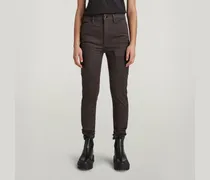 Kafey Cargo Ultra High Skinny Jeans - Braun - Damen