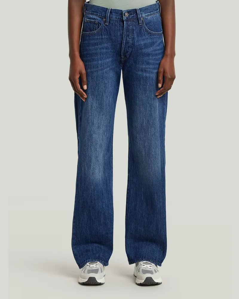 G-STAR RAW Bowey Barrel Jeans - Dunkelblau - Damen Dunkelblau