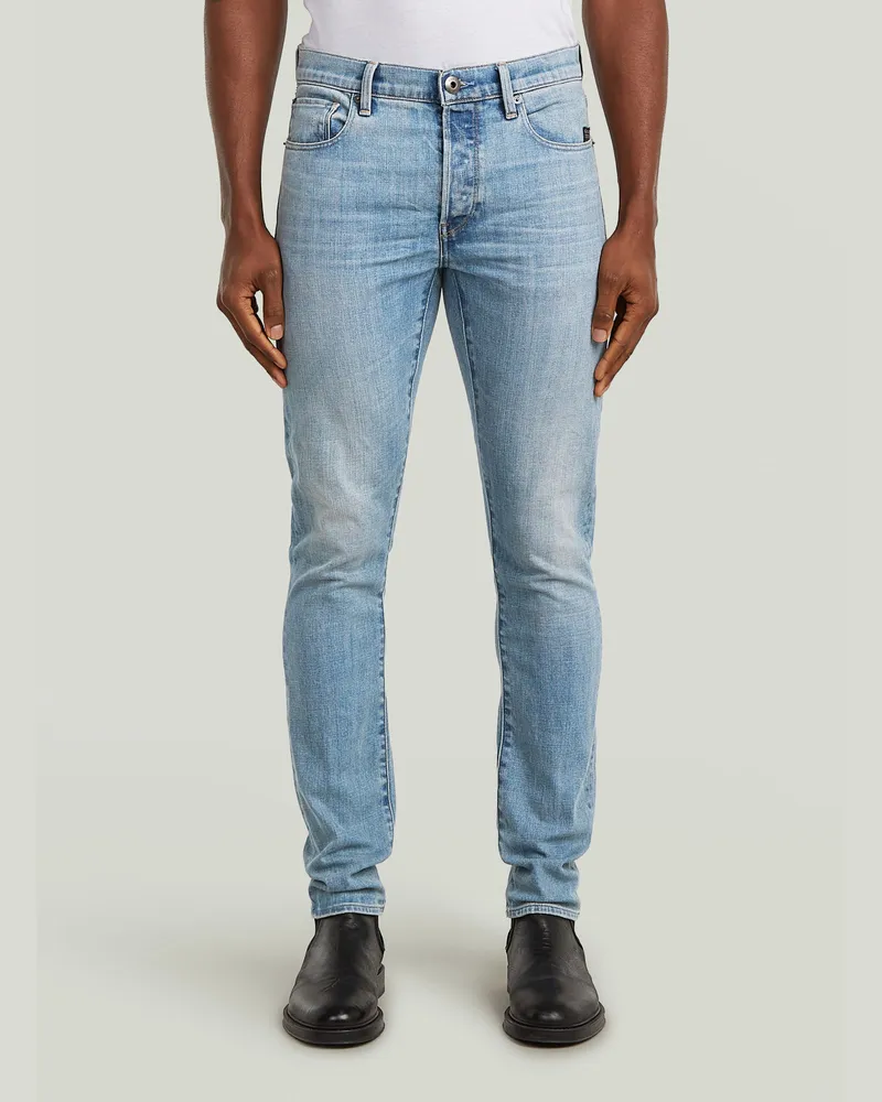 G-STAR RAW 3301 Slim Jeans - Hellblau - Herren Hellblau
