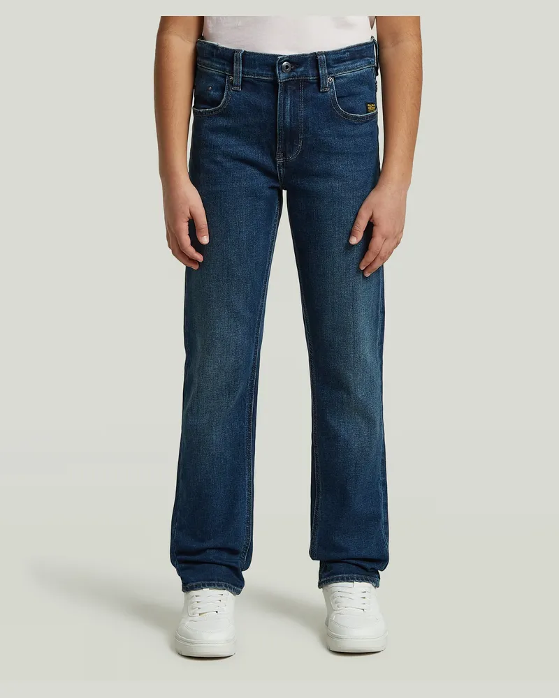 G-STAR RAW Boys Mosa Straight Jeans - Mittelblau - jungen Mittelblau