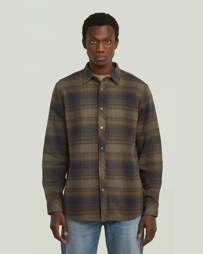 G-STAR RAW Clean Regular Hemd - Mehrfarbig - Herren Mehrfarbig