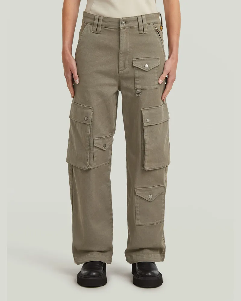 G-STAR RAW Mega Cargohose - Braun - Damen Braun
