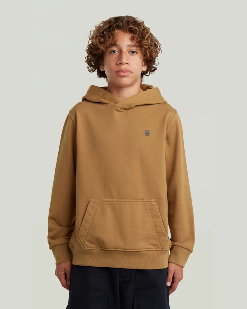 G-STAR RAW Boys Hooded Sweatshirt - Braun - jungen Braun