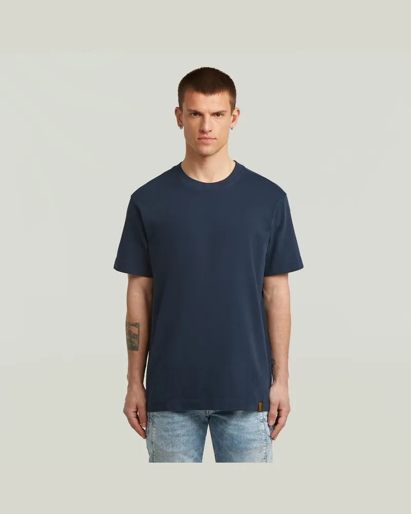 G-STAR RAW Premium Essential T-Shirt - Dunkelblau - Herren Dunkelblau