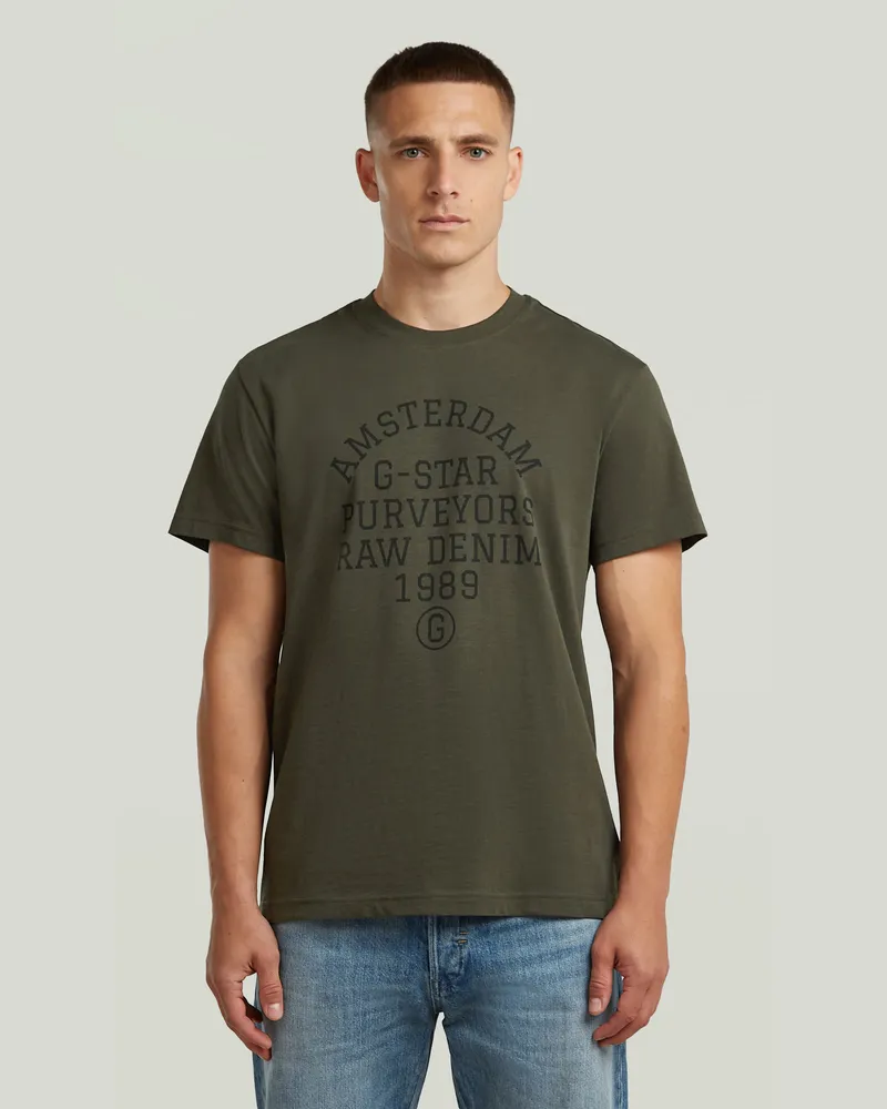 G-STAR RAW Purveyors T-Shirt - Grau - Herren Grau