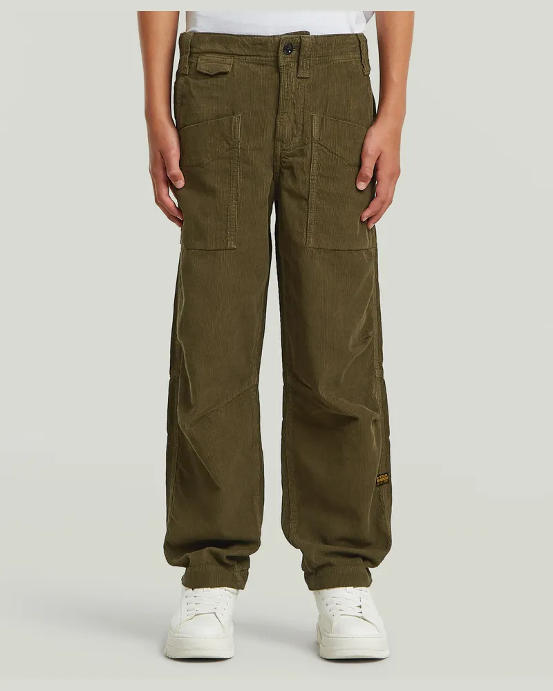 G-STAR RAW Boys Fatigue Relaxed Tapered Sweatpants - Grün - jungen Grün