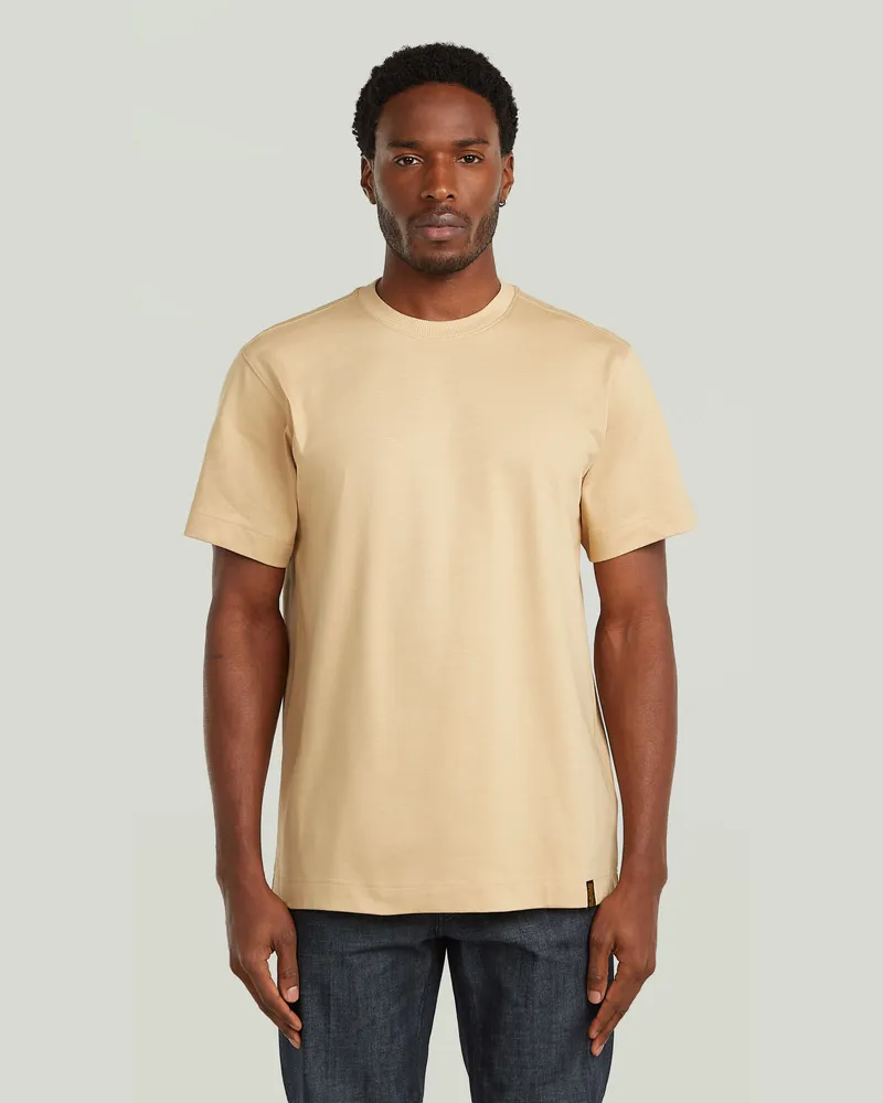 G-STAR RAW GS-01 T-Shirt - Beige - Herren Beige