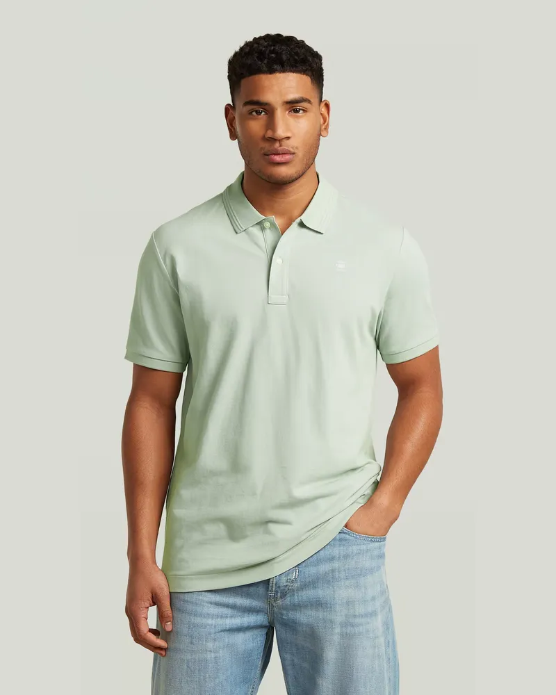 G-STAR RAW Dunda Slim Poloshirt - Grün - Herren Grün