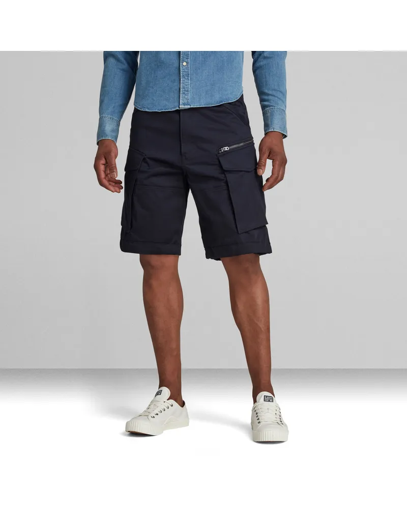 G-STAR RAW Rovic Zip Relaxed Short - Dunkelblau - Herren Dunkelblau