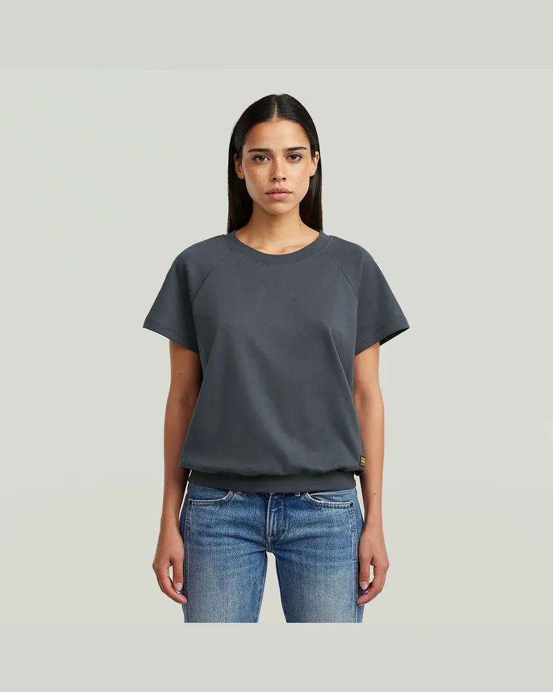 G-STAR RAW Raglan T-Shirt - Dunkelblau - Damen Dunkelblau