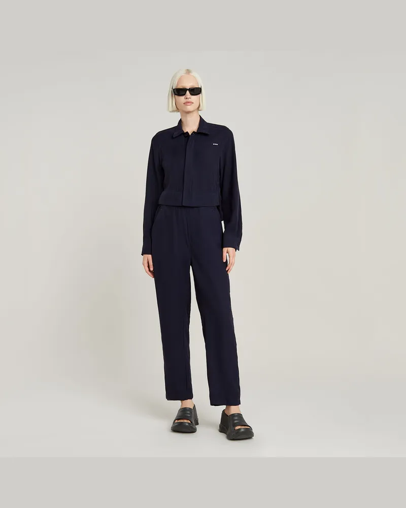 G-STAR RAW Modular Army Jumpsuit - Dunkelblau - Damen Dunkelblau