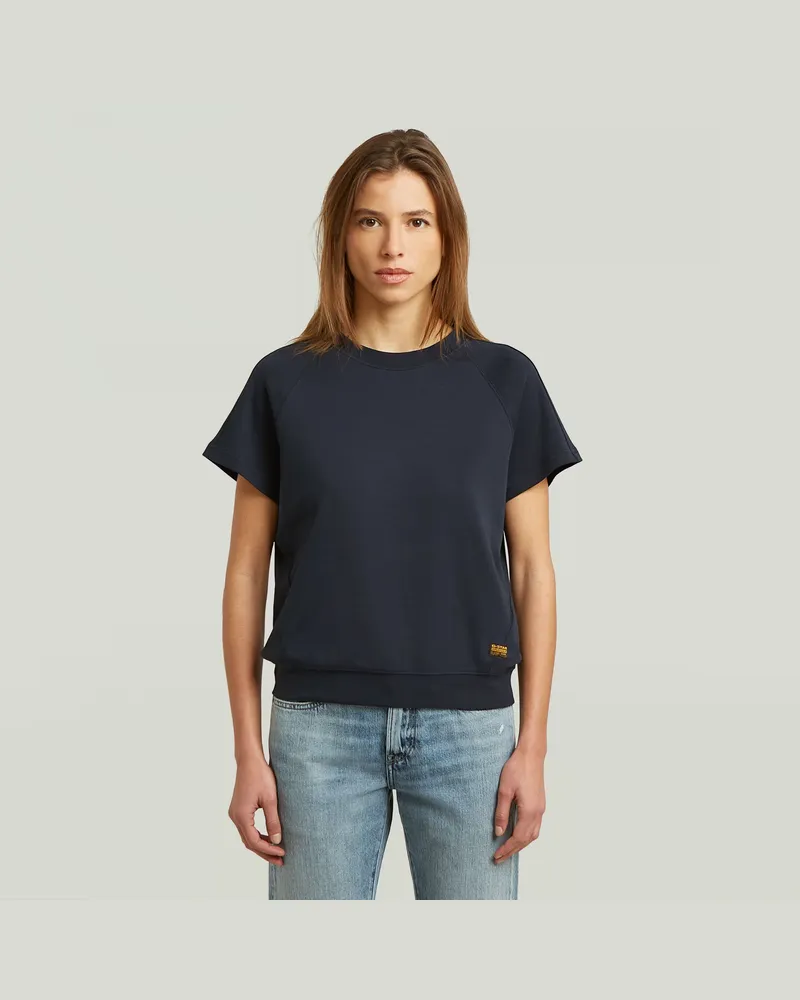 G-STAR RAW Raglan T-Shirt - Dunkelblau - Damen Dunkelblau