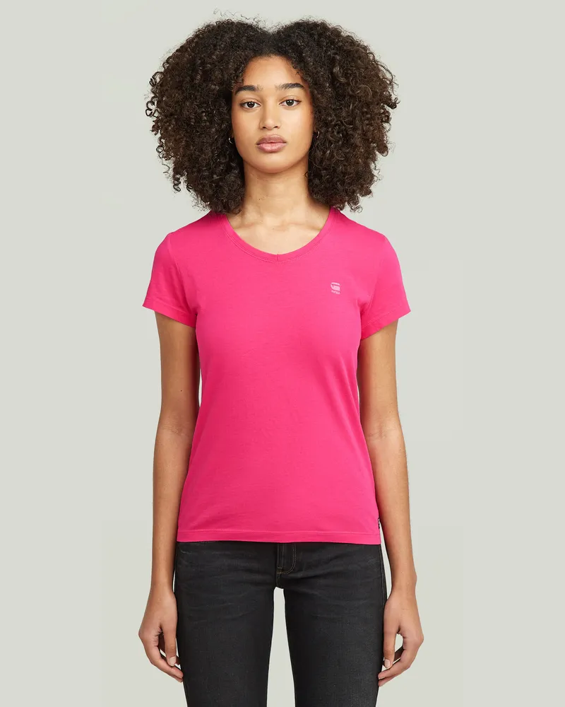 G-STAR RAW Eyben Slim Top 2.0 - Pink - Damen Pink
