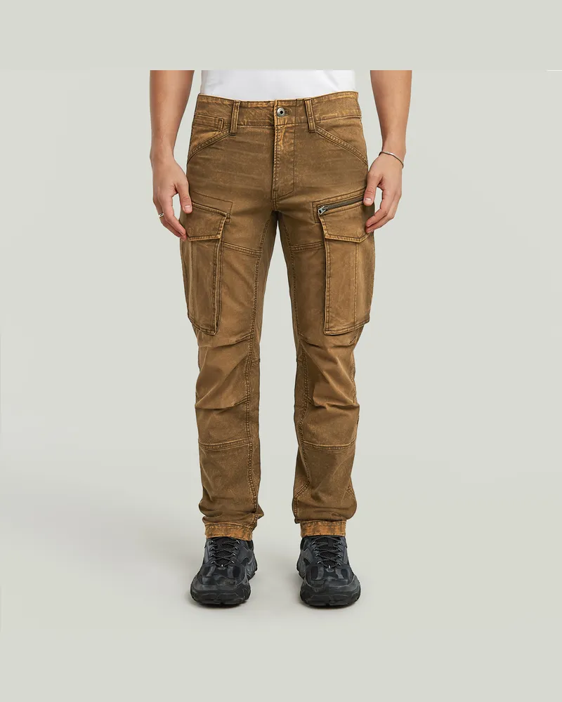 G-STAR RAW Rovic Zip 3D Regular Tapered Hose - Braun - Herren Braun