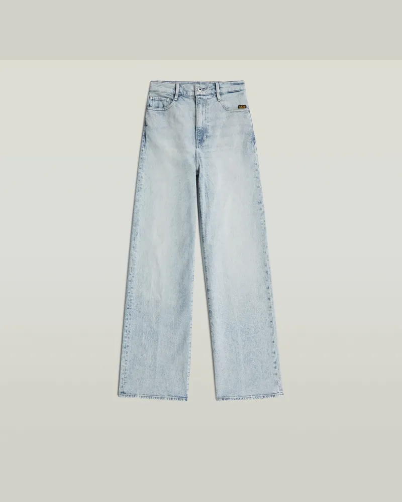 G-STAR RAW Deck 2.0 High Loose Jeans - Hellblau - Damen Hellblau