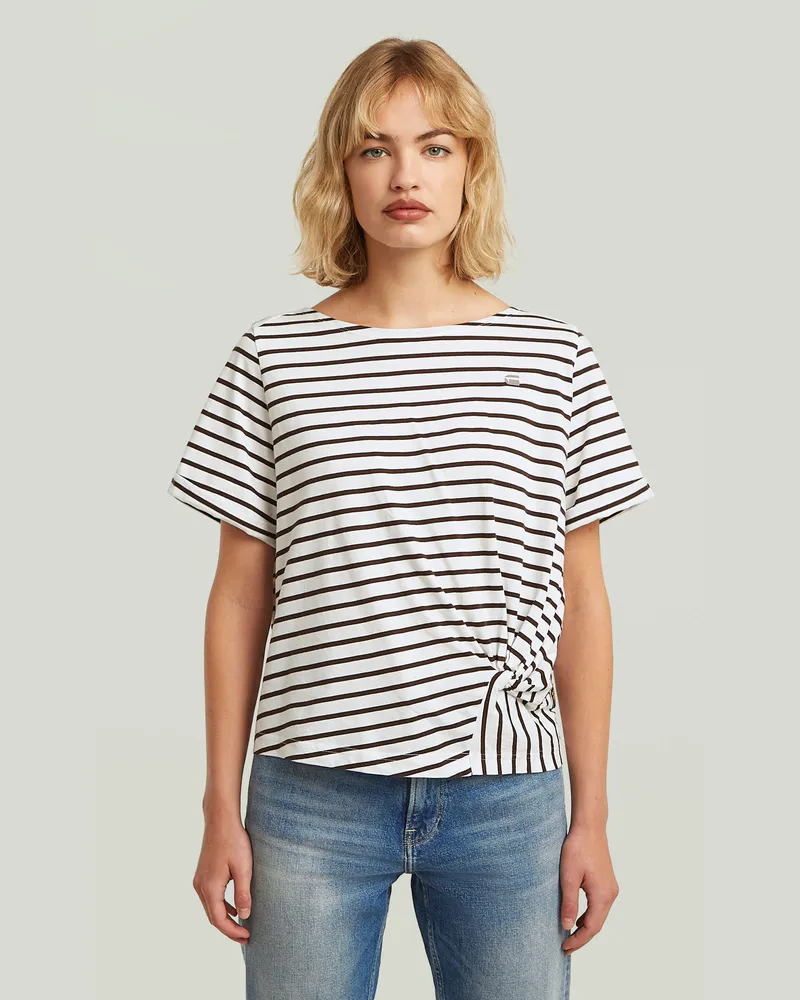 G-STAR RAW Knot T-Shirt - Mehrfarbig - Damen Mehrfarbig