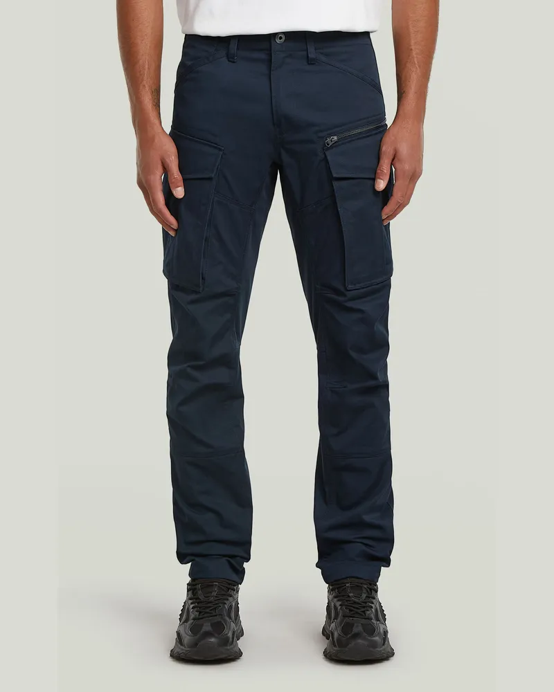 G-STAR RAW Rovic Zip 3D Regular Tapered Hose - Dunkelblau - Herren Dunkelblau