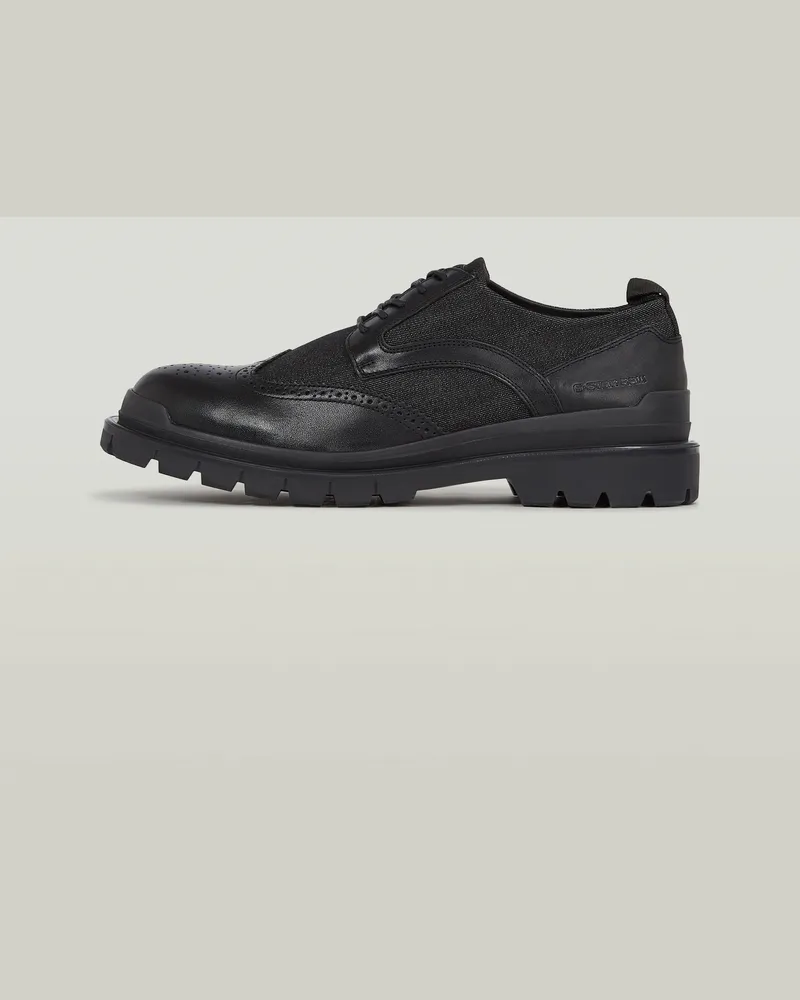 G-STAR RAW Blake BRQ Denim-Schuhe - Schwarz - Herren Schwarz