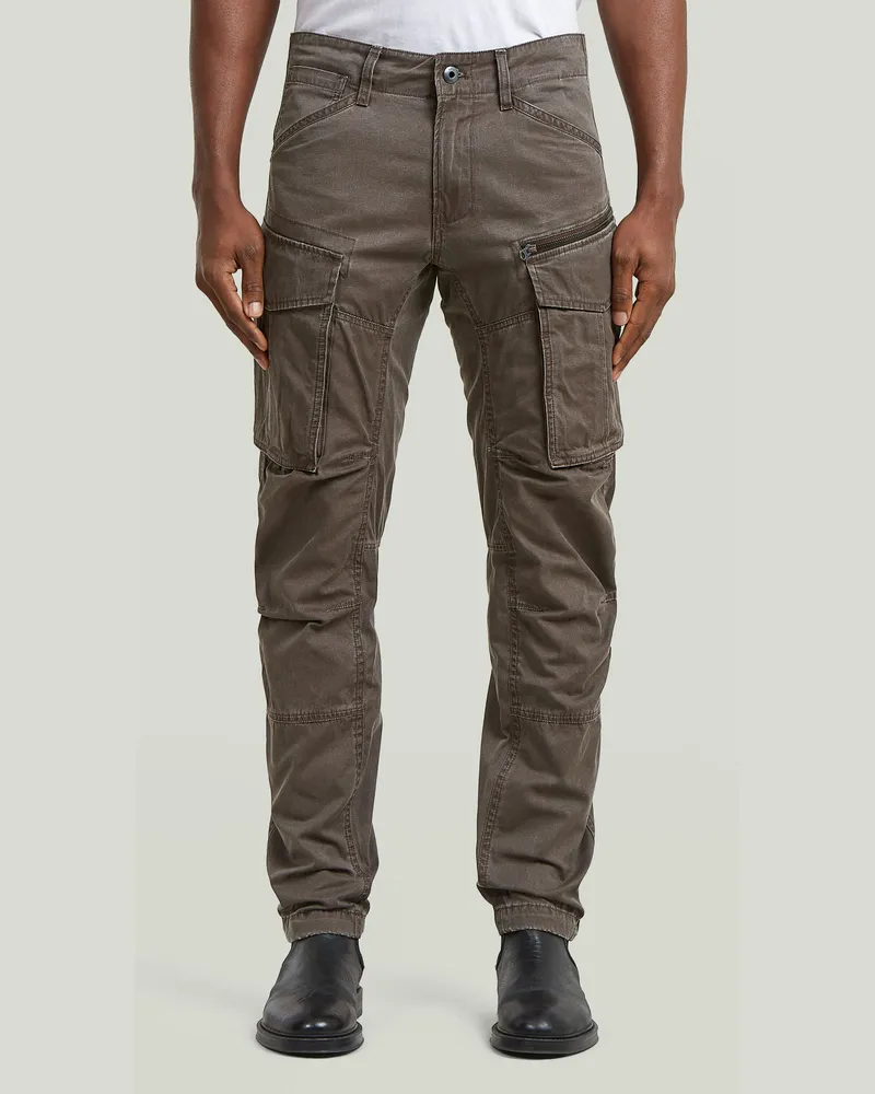 G-STAR RAW Rovic Zip 3D Regular Tapered Hose - Braun - Herren Braun