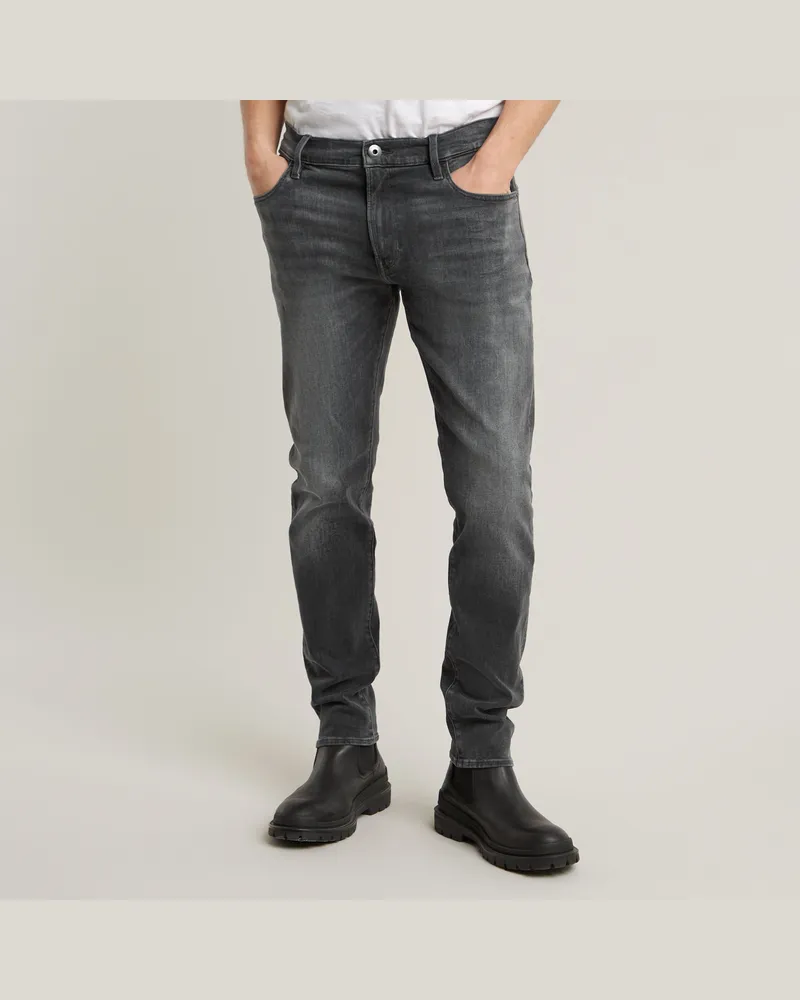 G-STAR RAW 3301 Slim Jeans - Schwarz - Herren Schwarz