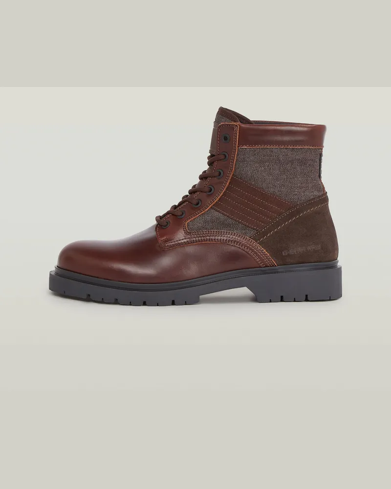 G-STAR RAW Tyler Mid Stiefel - Braun - Herren Braun