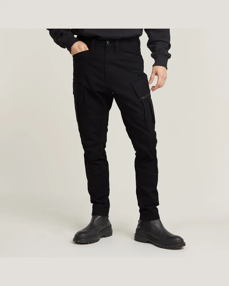 G-STAR RAW Zip Pocket 3D Skinny Cargohose 2.0 - Schwarz - Herren Schwarz