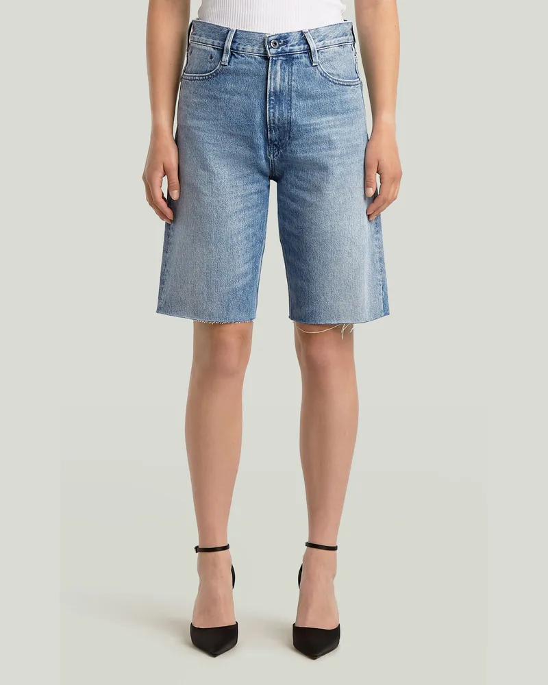 G-STAR RAW Type 89 Loose Shorts - Hellblau - Damen Hellblau
