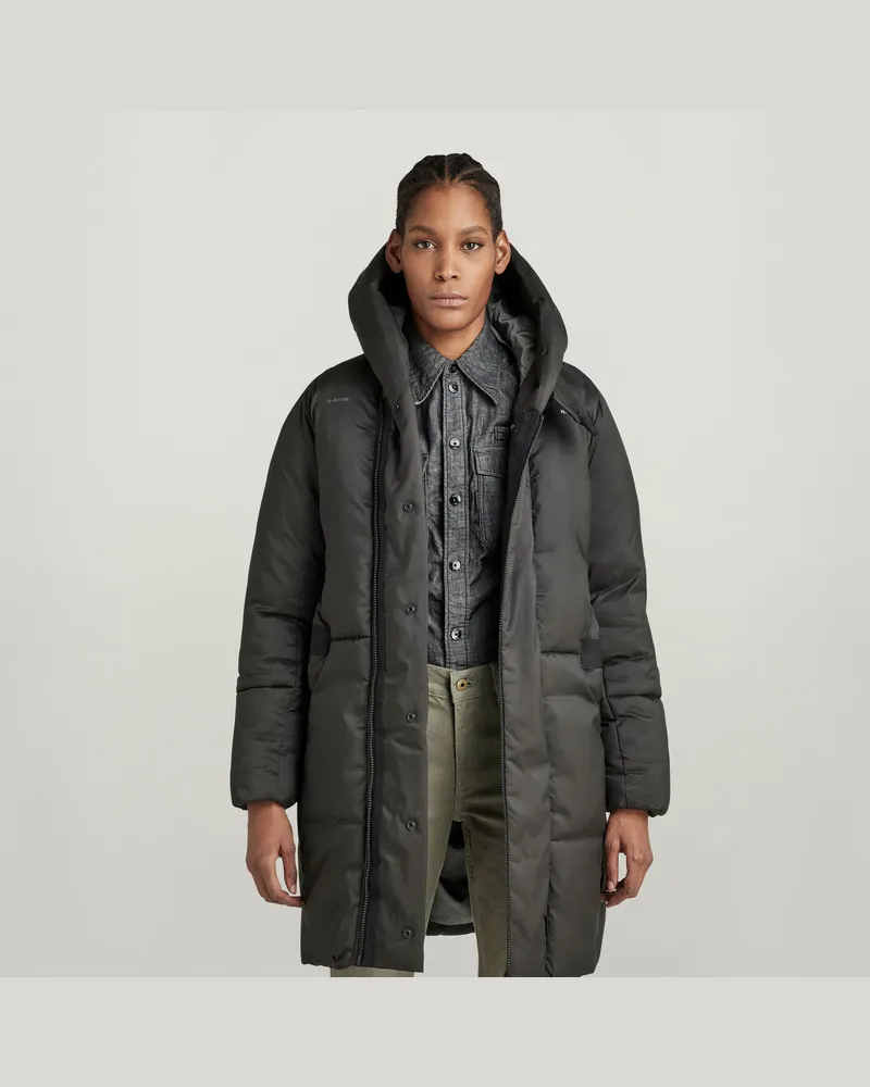 G-STAR RAW G - Whistler Padded Parka - Schwarz - Damen Schwarz