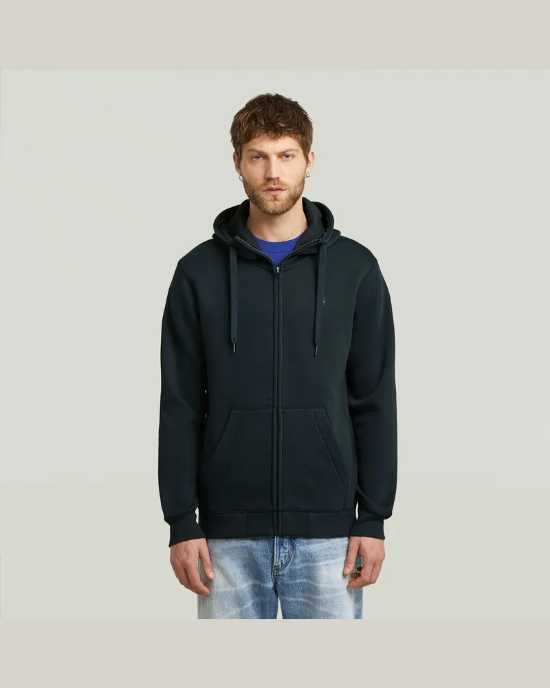G-STAR RAW Premium Core Zip Hoodie - Dunkelblau - Herren Dunkelblau