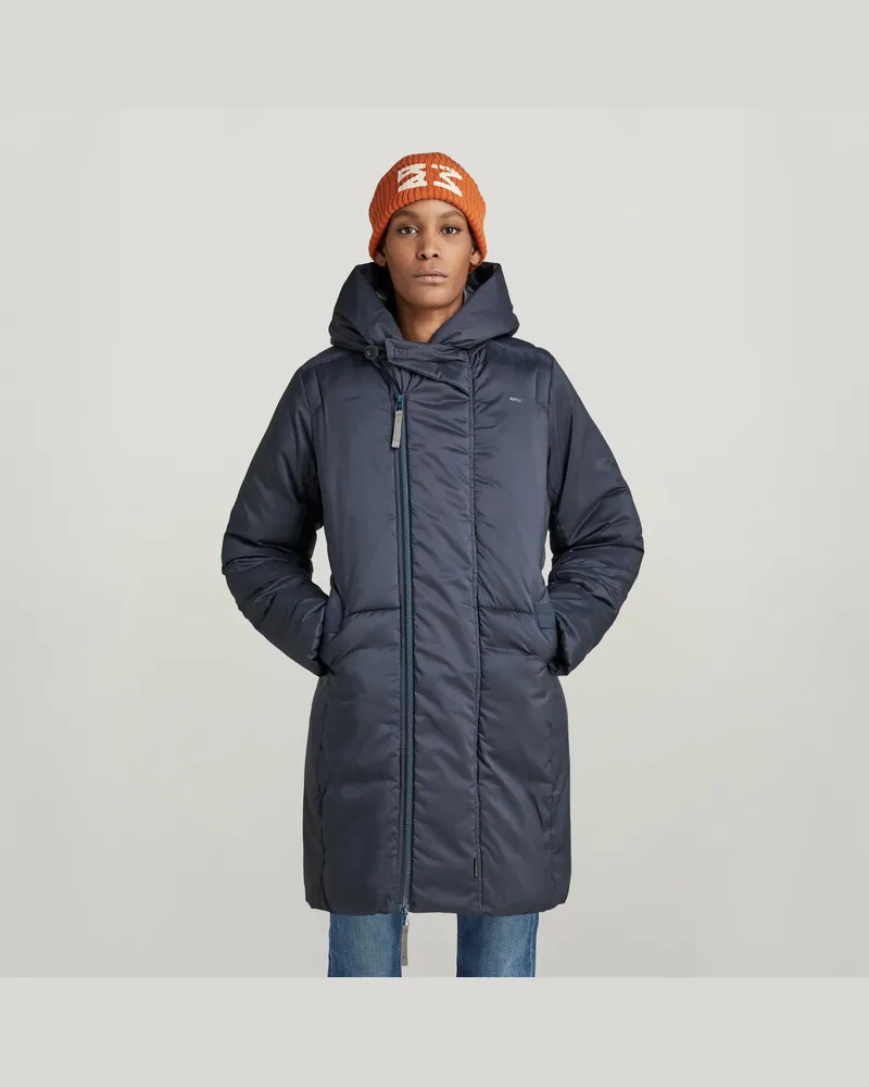 G-STAR RAW G - Whistler Padded Parka - Dunkelblau - Damen Dunkelblau